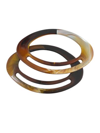 akrilik çanta sapı  oval model
