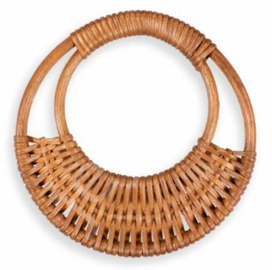 Bambu Çanta Sapı  Ay Model