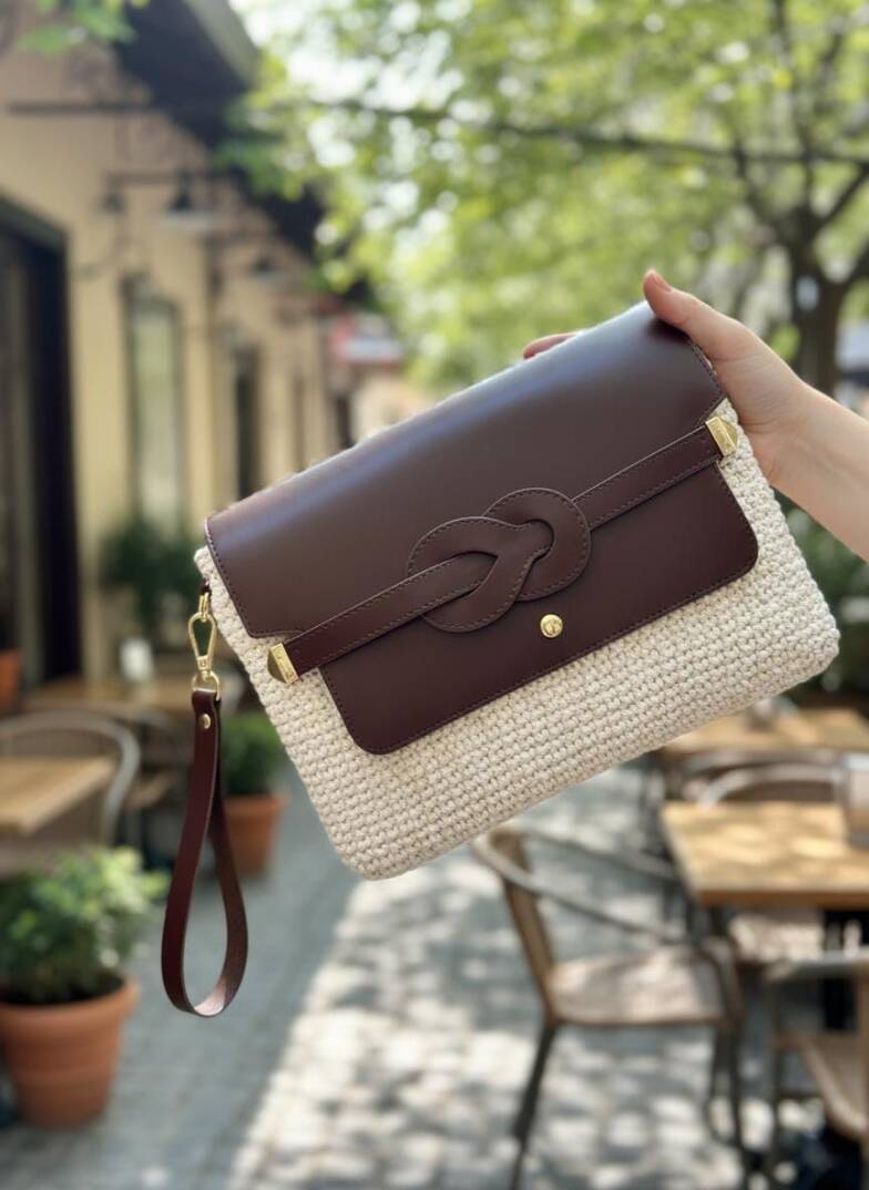 Bellis sonsuzluk çanta seti (taba) - 8