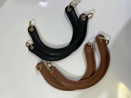 Deri Dior Çanta Sapı C Model Gold Kancalı - 3