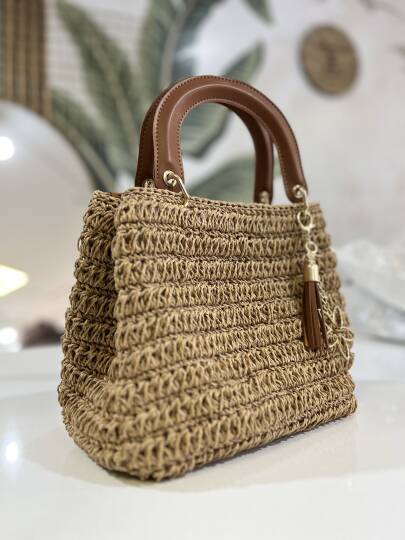 Deri Dior Çanta Sapı C Model Gold Kancalı