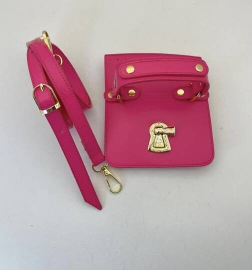 Diamond Boom Bag - Pembe