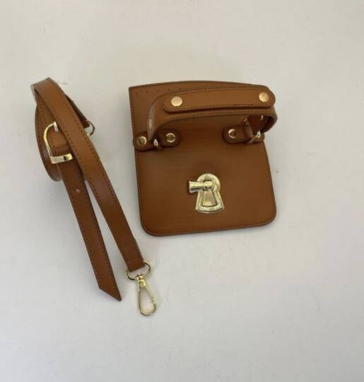 Diamond Boom Bag - Taba