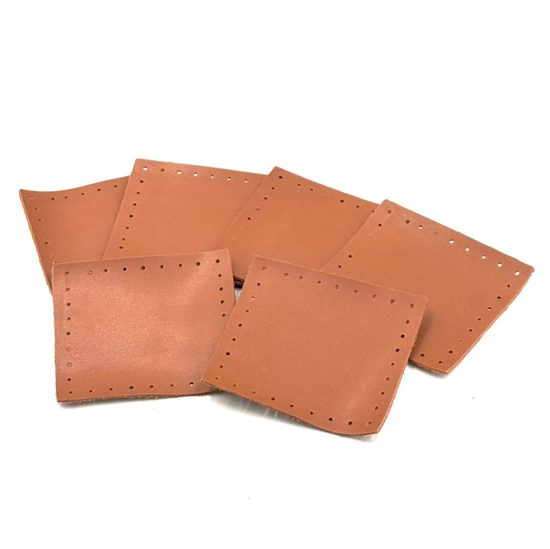 Kare Parça deri  8x8 cm ( 1 adet ) - 3