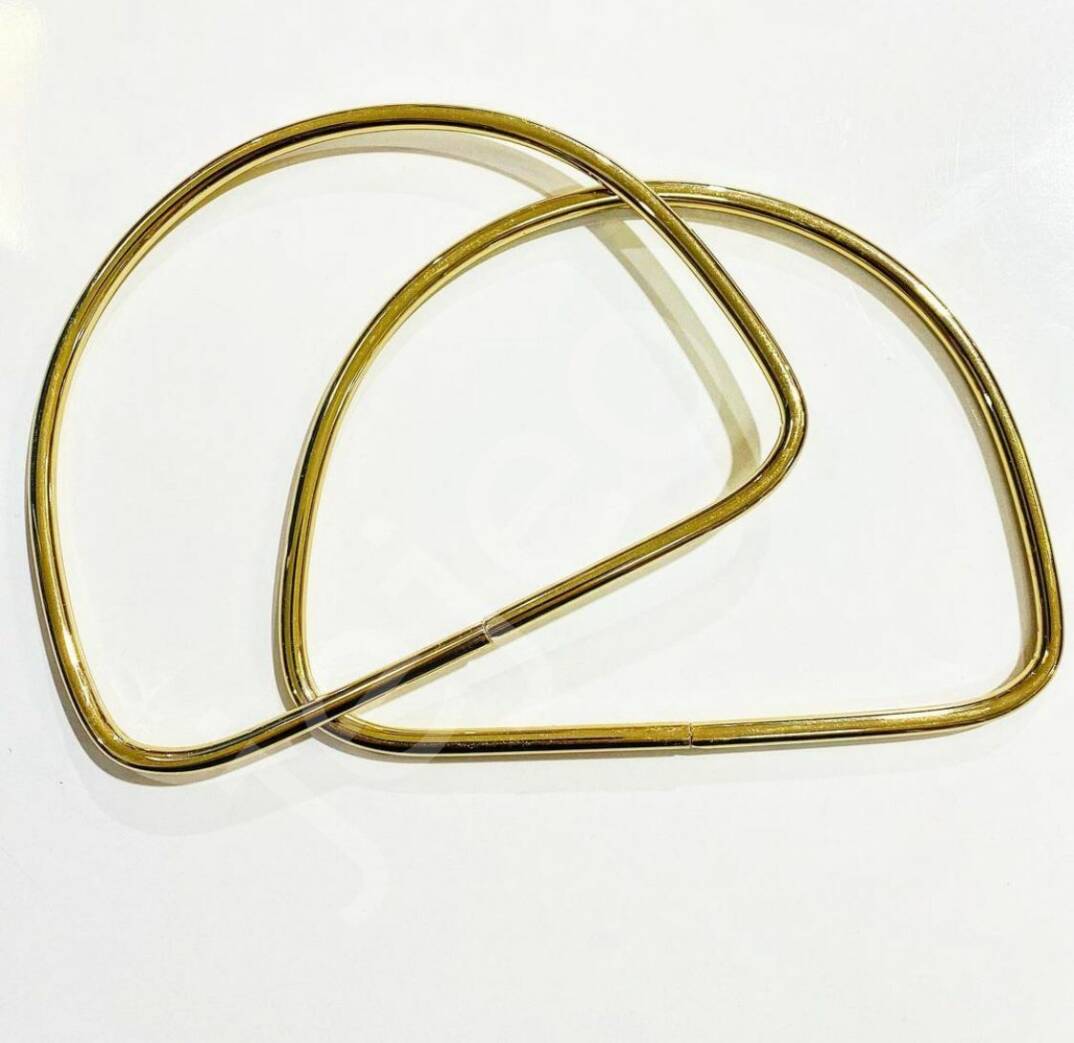 Metal D model çanta sapı - 1
