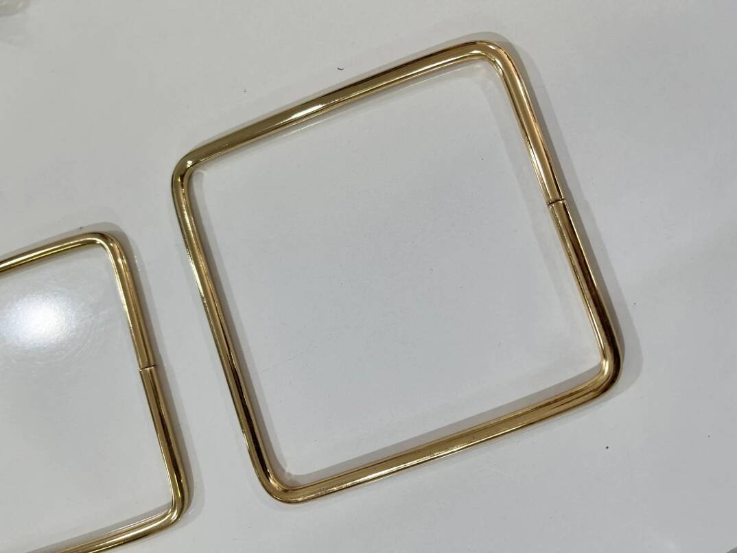 Metal kare model çanta sapı(asimetrik) - 3